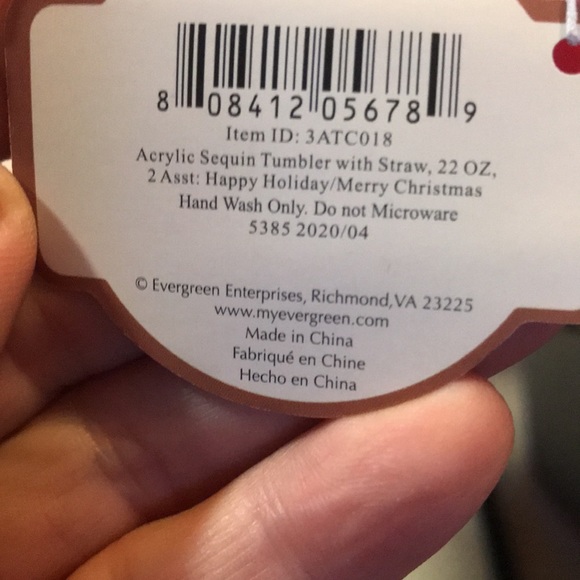 Refresh with these 22oz Acrylic sequin tumblers. - Picture 3 of 3